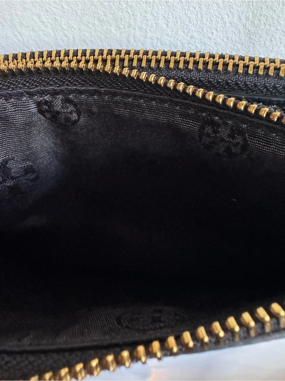 Tory Burch Black Pebbled Leather Crossbody Bag NWT